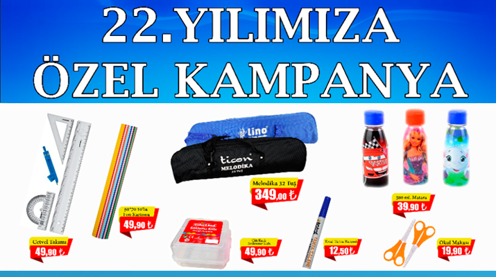 22. Yılımıza Özel Kampanya